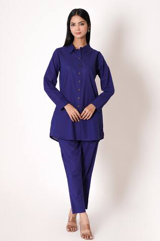 Blue Shirt And White Pant Corporate Uniform, For Office at Rs 850/piece in  Pune